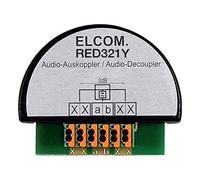 ELCOM accoppiatore UP, Incasso, 2 fili, nero