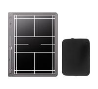 Elctronic - Lavagna Tattica da Badminton, Cartella Tattica Magnetica per Allenatori, con Penna Sensore e Custodia, Materiale Resistente, per L'Allenamento Sportivo