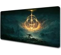 Elden Ring - Tappetino per mouse da gaming, grande, in gomma morbida, protezione per laptop, base antiscivolo (90 x 40 cm)