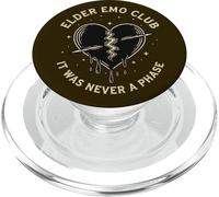 Elder Emo Club Cuore spezzato Mai Una Fase PopSockets PopGrip per MagSafe
