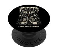 Elder Emo Club Cuore spezzato Punk Rock PopSockets PopGrip Adesivo