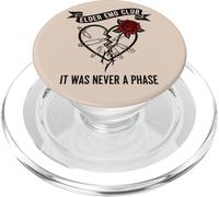 Elder Emo Club Cuore spezzato Rose Divertente PopSockets PopGrip per MagSafe