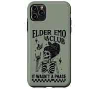 Elder Emo Club Skeleton Nostalgia Non Era una Fase Mamma Custodia per iPhone 11 Pro Max