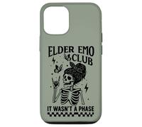 Elder Emo Club Skeleton Nostalgia Non Era una Fase Mamma Custodia per iPhone 12/12 Pro