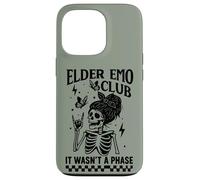 Elder Emo Club Skeleton Nostalgia Non Era una Fase Mamma Custodia per iPhone 13 Pro
