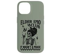 Elder Emo Club Skeleton Nostalgia Non Era una Fase Mamma Custodia per iPhone 14