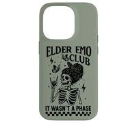 Elder Emo Club Skeleton Nostalgia Non Era una Fase Mamma Custodia per iPhone 14 Pro
