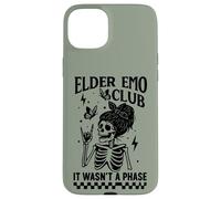 Elder Emo Club Skeleton Nostalgia Non Era una Fase Mamma Custodia per iPhone 15 Plus