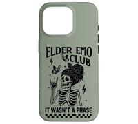 Elder Emo Club Skeleton Nostalgia Non Era una Fase Mamma Custodia per iPhone 16 Pro