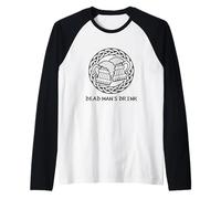 Elder Scrolls Dead Man's Drink Falkreath Tavern Video Game Maglia con Maniche Raglan