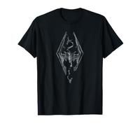 Elder Scrolls Dragon Emblem Skyrim Maglietta