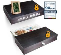 Elder Welder - Scaffale con scomparto segreto, 30 x 60 cm, con scomparto segreto, cassetta di sicurezza