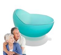 Elders Adaptive Scoop Bowl - Microwaveable Self Feeding Adaptive Tableware, | Suction Cup Base Elders Adaptive Scoop Bowl Microwaveable, Self Feeding, Adaptive Tableware For Elderly Dish Deep Dining Dish