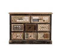 ELDFLRURB Armadietti di cucina in legno, armadietti di stocc Credenza in legno, credenza, consolle, contenitore 120x38x86cm