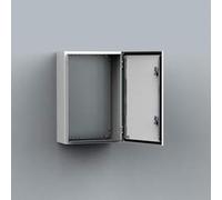 Eldon armadio da parete acciaio - Armadio con placca mas-200 X 200 X 155 RAL7035