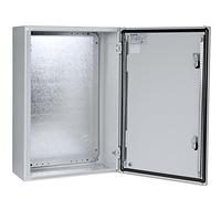 Eldon armadio da parete acciaio - Armadio con placca mas-400 X 300 X 210 RAL7035