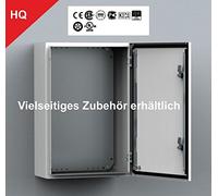 Eldon armadio da parete acciaio - Armadio con placca mas-800 X 600 X 210 RAL7035