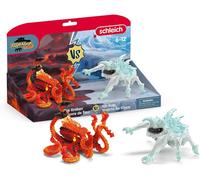 Eldrador 70826 Kraken Di Fuoco Vs Insetto Di Ghiaccio Schleich Figura 07228