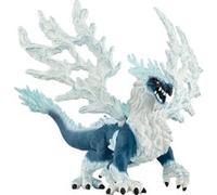ELDRADOR CREATURES Drago di ghiaccio, Gioco figura 7 anno/i, Ice World, Monsters and dragons, Blu, Bianco, Plastica