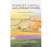 Eldridge Richard-Stanley Cavell And Literary Studies (Consequences Of Book NUOVO