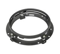 ELDVSUA Faretti Moto 7 "LED Proiettore Faro 4.5" Nebbia Passante Per Touring Per Electra Per Glide Per Strada Per King Per Softail Per Notte Per Treno(Black bracket)