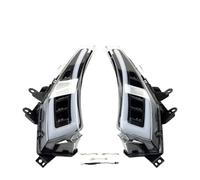 ELDVSUA Faretti Moto Fanale Posteriore A LED Per Indicatori Di Direzione Posteriori Per Tmax530 Per T-Max530 2012 2013 2014 2015 2016(CLEAR FRONT LIGHT)