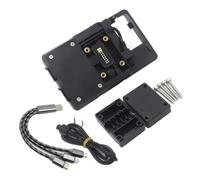 ELDVSUA Moto Supporto Navigatore GPS Moto Anteriore Supporto Basamento Telefono Smartphone Staffa Navigazione GPS Per MT 09 Per MT09 Per Tracer 900 2016 2017 Porta Telefono Moto