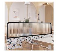 Ele - Divisorio a strisce per stanze - Separatore semi-privacy per ristoranti e bar, separatore da scrivania per sale da pranzo, griglia moderna detive
