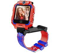 ele ELEOPTION 4G Smart Watch per Bambini, Smart Watch GPS con Doppia Fotocamera a 360°, Videochiamata WiFi, Contapassi SOS, Impermeabile IP67, Smart Watch per Ragazze e Ragazzi