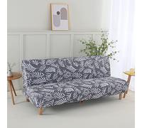 ele ELEOPTION Copridivano Senza Braccioli Pieghevole Divano Letto 3 posti all-Coperto Copridivani Elasticizzati Anti Scivolo Copri Divano