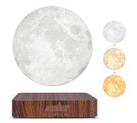 ele ELEOPTION Lampade al chiaro di luna Lampada lunare galleggiante con luci a LED che cambiano gradualmente tra 3 colori, luce decorativa per gli amanti dei bambini