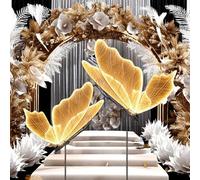 Ele - Lampada da terra a LED, splendida illuminazione da detive, per matrimoni, compleanni ed eventi speciali, 100 cm, perfetta decorazione par