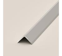 Ele - Modanatura da parete in alluminio, 100 cm, 3 pezzi, facile da installare, stampaggio per tutte le stanze, hing touch (5,25 x 25 mm)
