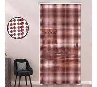 Ele - Set di 100 perline per interni con perline in acrilico e guida in metallo, divisorio e porta con cordoncino, per soggiorno, camera da letto, decorazione per la casa, privacy e sle