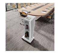Ele Wooden le Podium per conferenze e scuoleLeggio professionale con ruote bianche per presentazioni ed eventi Design per chiese e parlare in pubblico