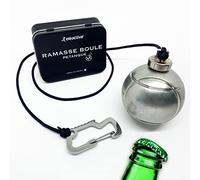 Eleactive Pickup Magnetico per Palline da Petanque Accessorio Professionale per Dilettanti e competizioni Magnete al neodimio Ultra Potente Apribottiglie e moschettone Integrato