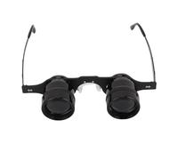 Eleage 10 Occhiali Binoculari HD Compatti per il Birdwatching e la Pesca, Avventure All'aria Aperta, Leggeri e Resistenti Alla Pioggia (Nera)