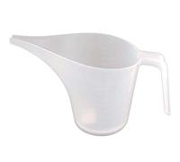 Eleage Caraffa Graduata Resistente Al Calore da 1000 Ml, Tazza Imbuto con Beccuccio Trasparente, Accessorio Multiuso da per Pastella, Sciroppo, Marmellata, Olio e Cioccolato (As Shown)