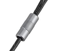 Eleage Cavo MMCX per SE215 Leggero da 1,25 M (#1) | Materiale PVC, rame privo di ossigeno, telecomando in , compatibile con SE425, SE535