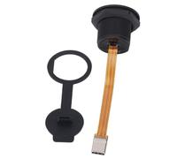 Eleage Connettore USB C 3.1 per Montaggio a Pannello Design Filettato per Connessioni Sicure Ideale per Ambienti Difficili Grado di Protezione IP67