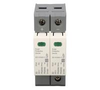 Eleage Dispositivo di protezione contro le sovratensioni 1000 V DC, parafulmine ad alta sicurezza per sistemi fotovoltaici, materiale PC bifase, installazione facile