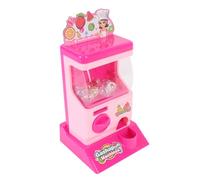 Eleage Distributore Automatico di Capsule in Miniatura Giocattolo Divertente Educativo Portatile per Ragazzi e Ragazze 11,5x22 Cm con Uova a Sorpresa (Rosa)