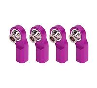 Eleage Estremità Asta per Auto RC, Lega di Alluminio, Lunghezza 20 Mm | Materiale durevole, previene i danni, migliore controllo dello sterzo