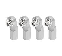 Eleage Estremità Asta per Auto RC, Lega di Alluminio, Lunghezza 20 Mm | Materiale durevole, previene i danni, migliore controllo dello sterzo