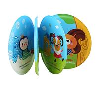 Eleage Libro da Bagnetto per Bambini, Resistente Agli Strappi, Durevole, per la Doccia Infantile, per attività Educative Precoci, Giochi in Acqua, EVA da 14 Cm (Tipo A)