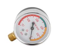 Eleage Manometro per Mungitrice, Manometro Digitale Durevole in Acciaio Inossidabile per Misurare Aria, Acqua e Olio, Display da 5 Cm per Agricoltori