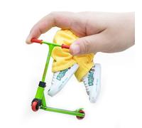 Eleage Set di Giocattoli per Monopattino, Sicuro e Durevole, Divertente Set da Gioco per attività Divertenti Senza Fine, per Bambini, in Lega Nera, PVC, 4 Pezzi (73.05)