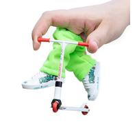 Eleage Set di Giocattoli per Monopattino, Sicuro e Durevole, Divertente Set da Gioco per attività Divertenti Senza Fine, per Bambini, in Lega Nera, PVC, 4 Pezzi (73.00)