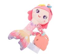 Eleage Sonaglio per Bambini in Morbido Peluche per L'apprendimento Sensoriale e il Sollievo Dalla Dentizione per Neonati da 0 a 1 Anno - 1 unità (Tipo)