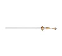 Eleage Spada Cosplay Stampata in 3D, Puntello Anime Retrattile Leggero per Eventi Cosplay e Collezionisti, 96,5 Cm (Blu luminoso)